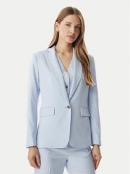 Morgan Marynarka 261-VTYA.F Niebieski jasny Regular Fit. Niebieskie marynarki i żakiety Morgan, bez wzorów, z syntetyku, bez ramiączek. Za 343.99 zł.