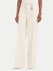 MICHAEL Michael Kors Jeansy MT690ACLSA Kremowy Flared Leg. Białe jeansy MICHAEL Michael Kors, bez wzorów, z bawełny. Za 879.99 zł.