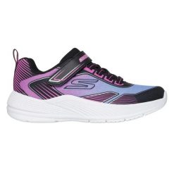 Buty SKECHERS MICROSPEC ADVANCE OASIS Fioletowy. Czarne trekkingi Skechers, bez wzorów, z materiału, bez zapięcia, trekkingowe. Za 155.99 zł.