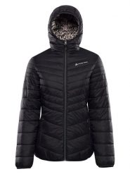 Alpine Pro Dwustronna kurtka pikowana "Eroma" w kolorze czarno-beżowym rozmiar: S. Brązowe kurtki Alpine Pro, s, bez wzorów, bez kaptura. Za 300.08 zł.