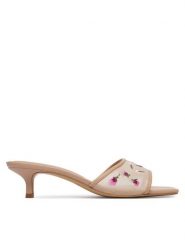 Aldo Klapki Cotera 14296285 Różowy. Czerwone klapki Aldo, bez wzorów, z materiału, bez obcasa, bez zapięcia. Za 359.99 zł.