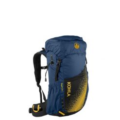 Plecak turystyczny Kohla Track 23L - navy peony/lemon curry/caviar. Niebieskie plecaki KOHLA, bez wzorów, bez dodatków. Za 434.99 zł.