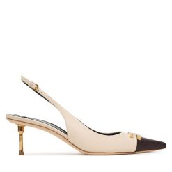 Czółenka Elisabetta Franchi. Czółenka Elisabetta Franchi, bez wzorów, bez obcasa, bez zapięcia. Za 3,429.00 zł.