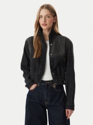 Adidas Kurtka jeansowa KD3918 Czarny Regular Fit. Czarne kurtki adidas, xs, bez wzorów, z bawełny, bez kaptura. Za 404.99 zł.