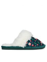 Home & Relax Kapcie BE-CRS01 Zielony. Zielone kapcie Home & Relax, bez wzorów, z materiału. Za 69.99 zł.