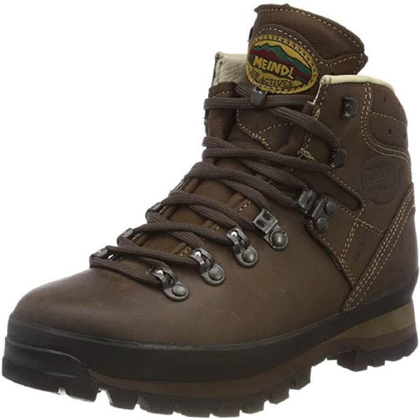 Buty damskie Meindl Borneo Lady 2 MFS. Brązowe buty trekkingowe MEINDL, bez wzorów, z gumy, bez zapięcia, trekkingowe. Za 1,127.49 zł.