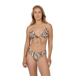 Damski 2-częściowy kostium kąpielowy Salty Crew Dreamspot Tri Top. Brązowe bikini SALTY CREW, bez wzorów, sportowe. Za 292.00 zł.