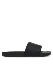 Calvin Klein Klapki Pool Slide - Jacq HW0HW02420 Czarny. Czarne klapki Calvin Klein, bez wzorów, z materiału, bez obcasa, bez zapięcia. Za 139.99 zł.