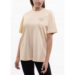 Outhorn koszulka Kobieta t-shirt bluzka sportowa luźna bawełniana roz. S. Żółte t-shirty sportowe Outhorn, s, bez wzorów, z bawełny, bez ramiączek. Za 41.00 zł.