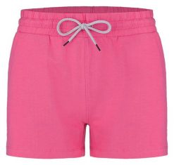 Damskie spodenki sportowe Loap Absorta różowe. Czerwone szorty sportowe ÀLG, bez wzorów, z bawełny, trekkingowe. Za 139.99 zł.
