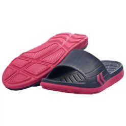 Klapki damskie sportowe na basen JENSEN SANDAL. Niebieskie klapki Hummel, bez wzorów, do pływania. Za 109.00 zł.