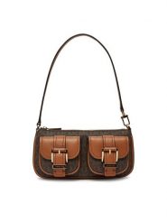 MICHAEL Michael Kors Torebka 32S5GZCU1B Brązowy. Brązowe torebki klasyczne MICHAEL Michael Kors, bez wzorów, ze skóry, bez dodatków. Za 679.99 zł.