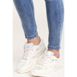 Srebrno-Białe Buty Sportowe Riella. Buty sportowe lifestyle marki NEWFEEL. Za 44.99 zł.
