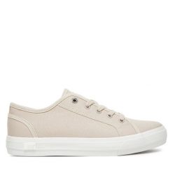 Tenisówki Lee. Brązowe trampki Lee, bez wzorów, bez zapięcia. Za 119.99 zł.