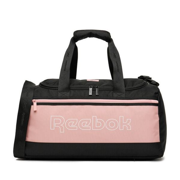 Torba sportowa Reebok. Czarne torby podróżne Reebok, bez wzorów. Za 129.99 zł.