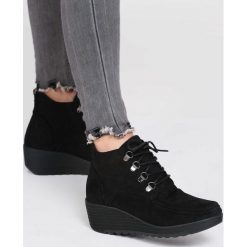 Czarne Botki Thinking About You. Botki marki Born2be. Za 59.99 zł.