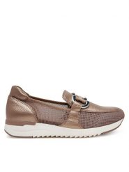 Caprice Półbuty 9-24536-42 Brązowy. Brązowe półbuty wsuwane Caprice, bez wzorów, ze skóry, bez obcasa, na płaskiej podeszwie. Za 298.99 zł.