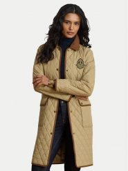 LAUREN RALPH LAUREN Kurtka przejściowa Crested 3/4 Quilt 297P18059002 Beżowy Regular Fit. Brązowe kurtki Lauren Ralph Lauren, xxl, bez wzorów, z syntetyku, bez kaptura. Za 1,799.00 zł.