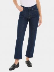 Tommy Hilfiger Jeansy Classic WW0WW39612 Granatowy Straight Fit. Niebieskie jeansy Tommy Hilfiger, bez wzorów, z bawełny. Za 339.99 zł.