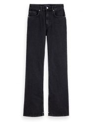 Scotch & Soda Dżinsy - Comfort fit - w kolorze czarnym rozmiar: W26/L32. Czarne jeansy Scotch & Soda, l, z aplikacjami, z bawełny, klasyczne, z podwyższonym stanem. Za 220.12 zł.