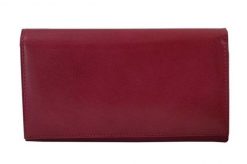 Portfel skórzany BARBERINI'S fuksja 8136-14. Czerwone portfele Barberinis, bez wzorów, ze skóry. Za 169.99 zł.