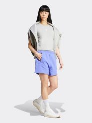 Adidas Szorty w kolorze błękitnym rozmiar: M. Niebieskie szorty adidas, bez wzorów, z bawełny. Za 118.84 zł.