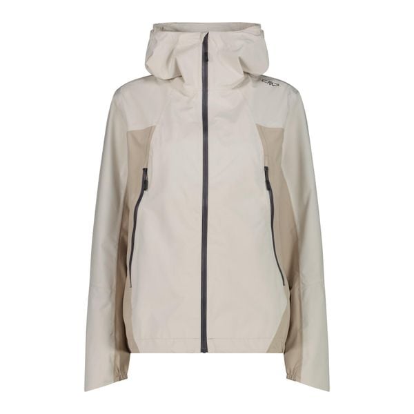 Kurtka przeciwdeszczowa damska CMP. Brązowe kurtki przeciwdeszczowe CMP, bez wzorów, bez kaptura, trekkingowe. Za 309.99 zł.