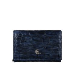 Skórzany portfel damski ze skóry lakierowanej Canaletto z RFID PD1225CS287 RFID. Brązowe portfele bez wzorów, ze skóry. Za 170.00 zł.