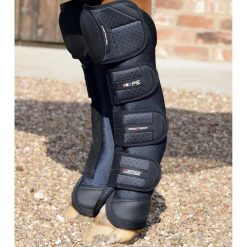 Buty transportowe dla koni Premier Equine Airtechnology. Niebieskie buty treningowe PREMIER EQUINE, bez wzorów, z bawełny, bez zapięcia, do jazdy konnej. Za 796.00 zł.
