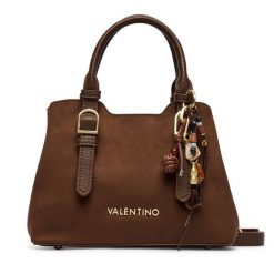 Torebka Valentino. Brązowe torebki klasyczne Valentino, bez wzorów, klasyczne, bez dodatków. Za 619.99 zł.
