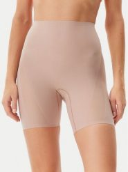 Calvin Klein Underwear Bielizna modelująca dolna Stay Put Mesh LV00QF8168 Beżowy. Brązowa bielizna modelująca Calvin Klein Underwear, bez wzorów, z meshu. Za 179.99 zł.
