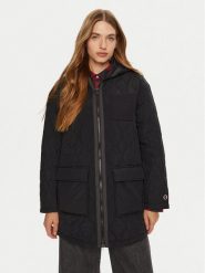 Champion Kurtka puchowa 117573 Czarny Custom Fit. Czarne kurtki Champion, s, bez wzorów, z puchu, bez kaptura. Za 419.99 zł.