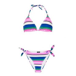 Damski 2-częściowy kostium kąpielowy Protest Caley. Niebieskie bikini Protest, bez wzorów. Za 212.50 zł.