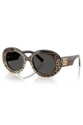 Okulary damskie w cętki DOLCE & GABBANA. Okulary przeciwsłoneczne Dolce & Gabbana, bez wzorów. Za 1,139.00 zł.
