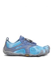 Vibram Fivefingers Buty do biegania V-Run 20W7003 Niebieski. Niebieskie buty do biegania Vibram Fivefingers, bez wzorów, z materiału, bez zapięcia, do biegania, vibram fivefingers. Za 409.99 zł.