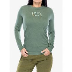 Bluza wspinaczkowa damska E9 Fiona. Zielone bluzy E9, s, bez wzorów, bez kaptura. Za 219.99 zł.