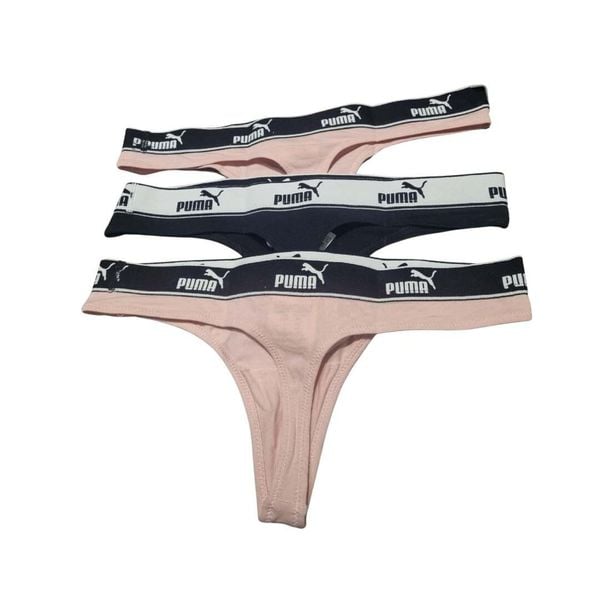 Stringi Sportowe Damskie Puma 2-Pack. Majtki sportowe Puma, bez wzorów. Za 118.99 zł.