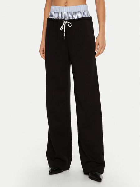 Imperial Spodnie dresowe P5H0IGS Czarny Relaxed Fit. Czarne spodnie dresowe Imperial, bez wzorów, z bawełny. Za 309.99 zł.