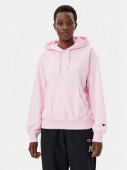 Champion Bluza 117785 Różowy Standard Fit. Czerwone bluzy Champion, m, bez wzorów, z bawełny, bez kaptura. Za 179.99 zł.
