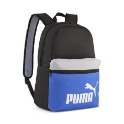 Plecak z blokami kolorów PUMA Phase PUMA Black Mountain Blue Colorblock. Czarne plecaki Puma, bez wzorów, bez dodatków. Za 99.00 zł.
