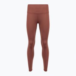 Legginsy do jogi damskie JOYINME 7/8 Unity Ease. Brązowe legginsy Joy in me, bez wzorów, sportowe. Za 179.99 zł.