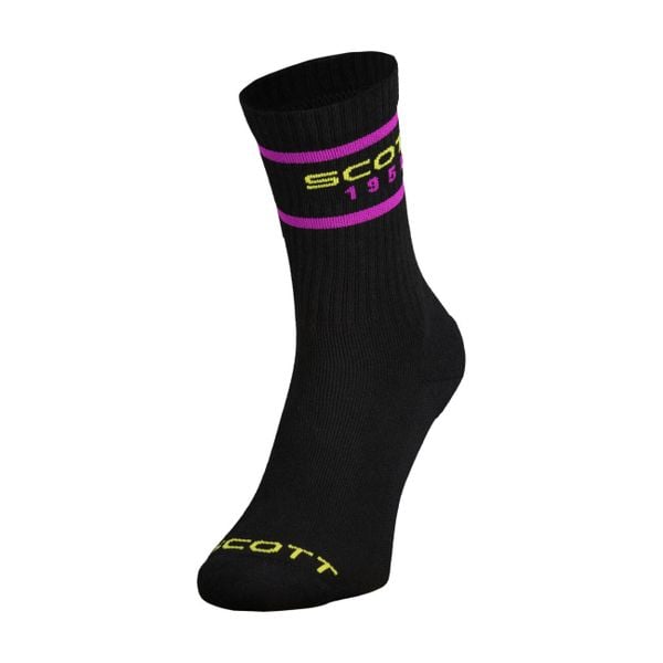 Skarpety SCOTT Retro Casual Crew 3. Czarne skarpetki Scott, bez wzorów, z bawełny. Za 83.99 zł.