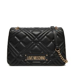 Torebka LOVE MOSCHINO. Czarne torebki klasyczne Love Moschino, bez wzorów, klasyczne, bez dodatków. Za 499.99 zł.