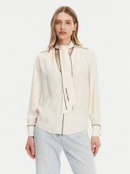 Elisabetta Franchi Koszula 8053686273550 Kolorowy Regular Fit. Białe koszule Elisabetta Franchi, bez wzorów, z wiskozy, bez kołnierzyka, bez ramiączek. Za 1,339.00 zł.