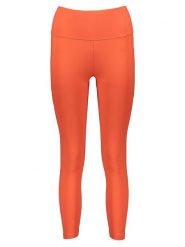 Adidas Legginsy sportowe "Yo Sto" w kolorze czerwonym rozmiar: L. Czerwone legginsy adidas, l, bez wzorów, z materiału, outdoorowe. Za 127.05 zł.