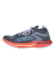 HOKA ONE ONE Buty "Zinal 2" w kolorze antracytowo-czerwonym do biegania rozmiar: 38 2/3. Czarne buty do biegania Hoka One One, bez wzorów, z materiału, bez zapięcia, do biegania. Za 419.24 zł.