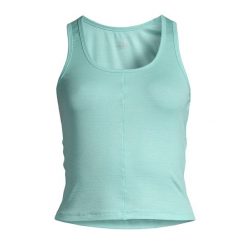 Tank top treningowy damski Casall Delight Scoop Neck. Niebieskie topy Casall, s, bez wzorów, sportowe, bez kołnierzyka, bez ramiączek. Za 129.99 zł.
