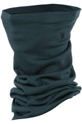 Komin wielofunkcyjny Fjallraven Abisko Lite Neck Gaiter. Niebieskie szaliki i kominy Fjällräven, bez wzorów, z dzianiny. Za 139.99 zł.