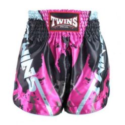 Spodenki treningowe Twins Special Candy - Muay Thai. Czarne szorty sportowe TWINS, bez wzorów. Za 249.00 zł.