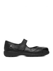 Go Soft Baleriny CEO-WI23-LENA-12 Czarny. Czarne baleriny GO SOFT, bez wzorów, ze lnu, bez obcasa, bez zapięcia. Za 199.99 zł.